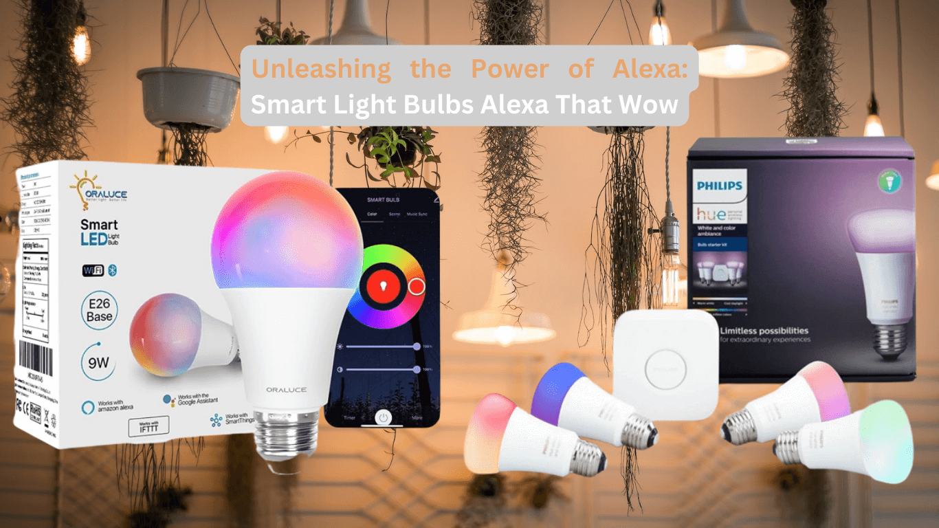 Smart Light Bulbs Alexa
